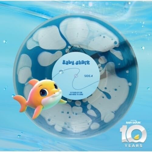 完売　限定　入手困難　Baby Shark 10周年 クリアレコード Amazon.com: Baby Shark 10 Years